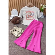 Latest anomali girls' character suits and 1-12 years old, viral ballerina motif kids girl clothing s