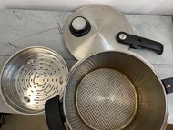 Fissler Vitavit Premium Pressure Cooker 8 L Diameter 26 cm Stainless Steel 4 Cooking Levels Includin