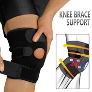 Pelindung Lutut Knee Guard Protection Support Knee Brace Spring Relieve Pain Sport