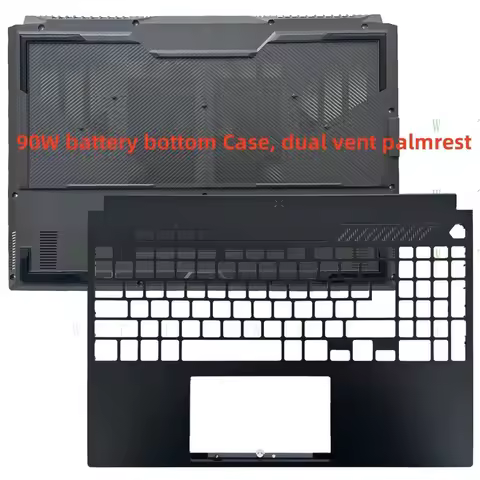 TT New For ASUS TUF Gaming F15 FX507ZM FX507ZC4 Upper Case Palmrest+Bottom Case