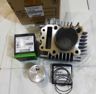 BLOK SEHER SET PISTON DAN RING SEHER KAWASAKI ZX130 ZX 130 ORIGINAL