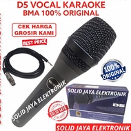 Stock Update MICROPHONE BMA D5 DYNAMIC Cable D-5 D 5 VOCAL ORIGINAL Microphonephonemark ORIGINAL Mic