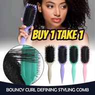 Bounce Curl Define Styling Brush Detangling Hair Brush Shaping Define Barber Tool