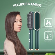 Hair straightener comb Hair Curler Hair Crimper Fast Heating Hair Straight Hair Curling Pengerinting