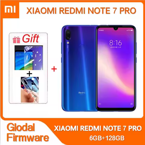Note 7 PRO 6GB 128GB Xiaomi Redmi Original Smartphone Snapdragon 660AIE Android Mobile Phone 48.0MP+