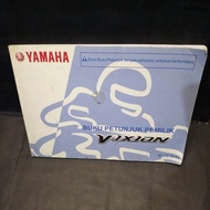 Yamaha V-IXION vehicle relationship book