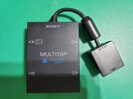 Playstation2 PS2 原廠 手把多人擴充接頭 1分4 Multitap PS1不可用