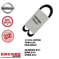 NISSAN ALMERA 1.5cc FAN BELT 11720-1KT0A 7PK1125