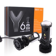 Y6D lens car LED headlights H4 near and far light motorcycle headlights