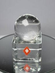 9803 藍針白水晶球 $68