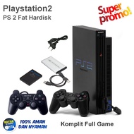 PS2 FAT HARDISK EXTERNAL FULL GAME BONUS 2 STICK GETAR FREE 1 MCBOOT
