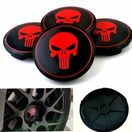 2024 NEW Upgrade 4pcs 68mm 62mm Skull Car Wheel Center Hub Caps For Enkei RS5 RS6 RS7 BBS LM Rim Cov
