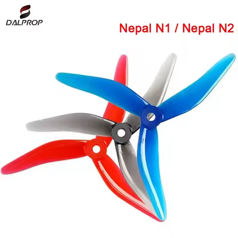 FOXEER DALPROP Nepal N1 5142.5/ N2 T5143.5 3 Blade FPV Propeller 4CW X 4CCW POPO Freestyle for RC FP