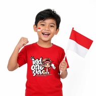 !! 8th Indonesian Independence Day T-shirt Boys' T-shirt/ August 17th