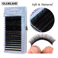 Mix Size 0.05 / 0.07 / 0.1 / 0.12 / 0.15 / 0.2 / 0.25mm J/B/C/CC/D/L/LU Curl False Lashes Eyelash Ex