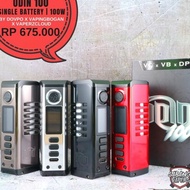 Terjangkau Dovpo Odin 100W Single Battery Authentic Mod By Dovpo