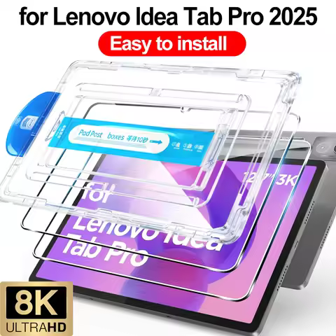 12inch HD Screen Protector Easy to install Tempered Glass for Lenovo Idea Tab Pro 2025/Yoga Tab Plus