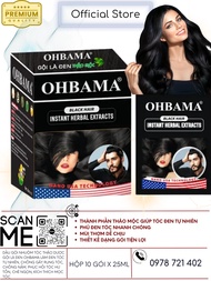 Gội là đen thảo mộc Ohbama (10 gói x 25ml)