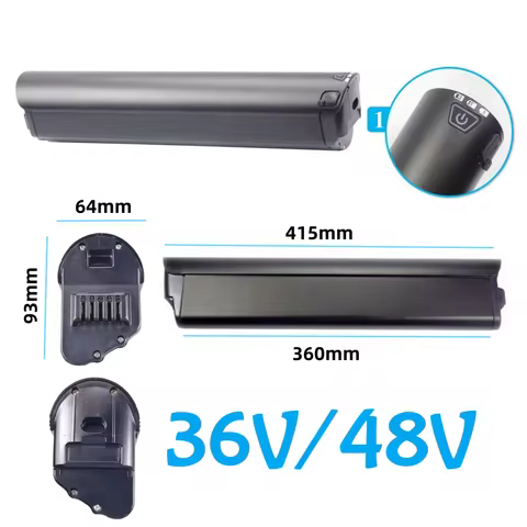 HillMiles MileTrail 36V 48V 10.4Ah 12Ah 13Ah 14Ah 15Ah 17.5Ah Battery for ESUTE C100 URLIFE E26 Tour