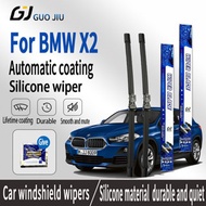 BMW X2 Dedicated Wiper BMW X2 (F39) Silicone Coated Wiper Cartilage Wiper Car Wiper Mute Silicone Wi