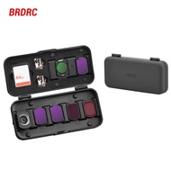 BRDRC Lens Filters Carrying Case for DJI Pocket 3 Accessorise Portable Storage Protective UV/CPL/ND 