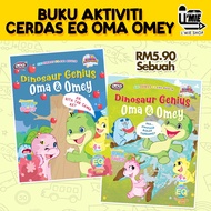 Koleksi Buku Aktiviti Dinosaur Oma &amp; Omey Ana Muslim | Buku Aktiviti Prasekolah Tadika | Kraf, Latihan, Kreatif Aktiviti