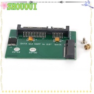 SHOUOUI M.2 NGFF SSD to 2.5in SATA3 Board, 2.5 Inch 22*42mm Adapter Card, Universal Compatibility Hi