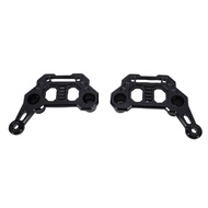 casytw 2PCS Dual Light Bar Hood Mounting Brackets Replacement for Jeep Wrangler JL JLU 4xe JT 2018-2