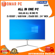 Hailan All in One PC 24'inch" (I5-10500T | 256GB SATA SSD | 16GB RAM)