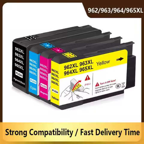 963XL 967XL 962XL 964XL 965XL For HP963 HP967 Ink Cartridge Compatible for HP OfficeJet Pro 9010 901