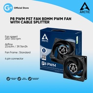 Arctic P8 PWM PST 80mm PWM Fan with Cable Splitter