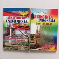 I Love Indonesia with the Atlas of Global Color Map Anugerah Jaya/