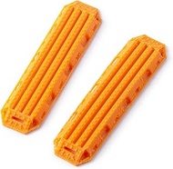 WEFEINO 2PCS Anti-Skid Plate Sand Ladders Board Skid Plate Accessories for 1/24 Axial SCX24 90081 RC