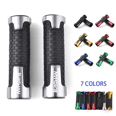 For Suzuki BURGMAN 7/8 Motorcycle Handlebar Grips Handle Bar Grip Burgman 650 400 125 200 AN650 AN40