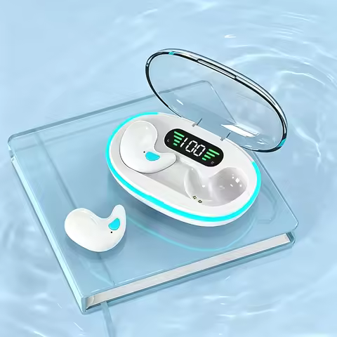 Ultra-Thin Sleep Wireless Headset Super Standby Wireless Headphones, On-Ear Sports Invisible Subwoof