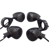 Strong👑 2 Pairs LED Motorcycle Turn Signal Light 41MM Clamp Universal Motorbike Flashers Rear Front 