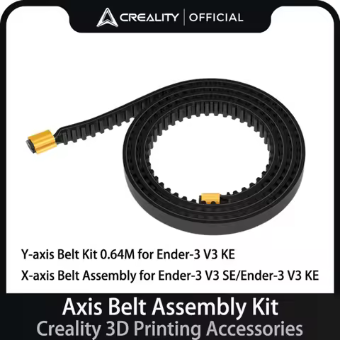 Creality X-axis Belt Assembly for Ender-3 V3 SE/Ender-3 V3 KE Y-axis Belt Kit 0.64M for Ender-3 V3 K