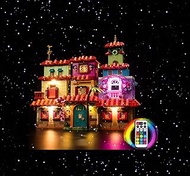 Brick Shine Light Kit for The Magical Madrgal House 43245 (Model Set is not Included) (Remote)