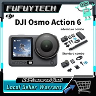 【2025】DJI Osmo Action 6/8K/30fps HDR Video/1950mAh battery lasts 4 hours（Standard combo&adventure co
