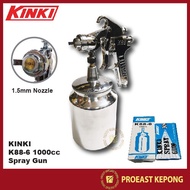 KINKI K88-6 1000cc Spray Gun 1.5mm Nozzle Suction Sprayer / Paint Sprayer /Air Paint Gun