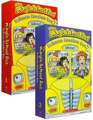 The Magic School Bus วิทยาศาสตร์ผู้อ่านเด็กระบายสีอ่านหนังสือนิทานสำหรับเด็กชุดหนังสือของเล่นเพื่อกา