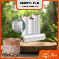 Plastic Wrapping 30x200M 30CM x 200m stretch Film/ 30cm x 200meterBENING