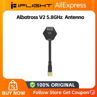 Iflight Albatross V2 5.8Ghz 2.4Dbi Antenna LHCP RP / RHCP SMA /Ufl 90Mm/130Mm/180Mm For FPV Racing