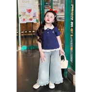 CD SHIRT AND BEAR JEANS FOR GIRLS