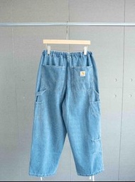 INVINCIBLE x carhartt 聯名款雙膝結構牛仔褲男女通穿