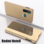 Case Xiaomi Redmi Note 8 เคสฝาเปิดปิดเงา สมาร์ทเคส เคสตั้งได้ เคสเสี่ยวมี่เรดมี redmi note8 เคสเคสเสียวหมี่ เรดมี่ โน๊ต8