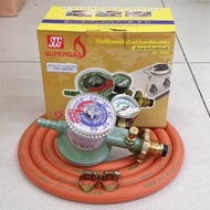 หัวปรับแรงดันต่ำ ชนิดตั้งเวลา ระบบตัดแก๊ส SCG R-500 พร้อมสายแก๊ส NCR คุณภาพสูง มาตรฐาน มอก. ขนาด 2 เ