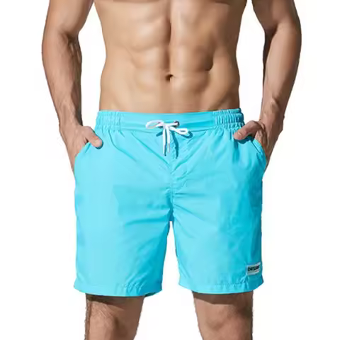 Desmiit Swimwear Man Swimmming Shorts Quick Dry Mens Beach Board Shorts Surfing Boardshorts Sea Man 