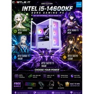 Intel Core i5-14600KF DDR5 Gaming PC RTX 5060 5060 Ti 5070 5070 Ti Custom Gaming Desktop