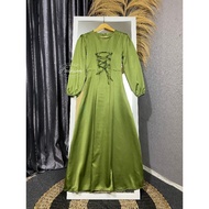 Amara dress kondangan remaja silk velvet